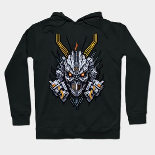 Mecha Skull S01 D72 Hoodie